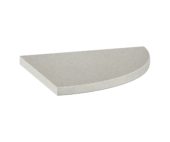 Marmiline Fog 9x9 Corner Shelf |  Carpet Barn Carpet One Inc.